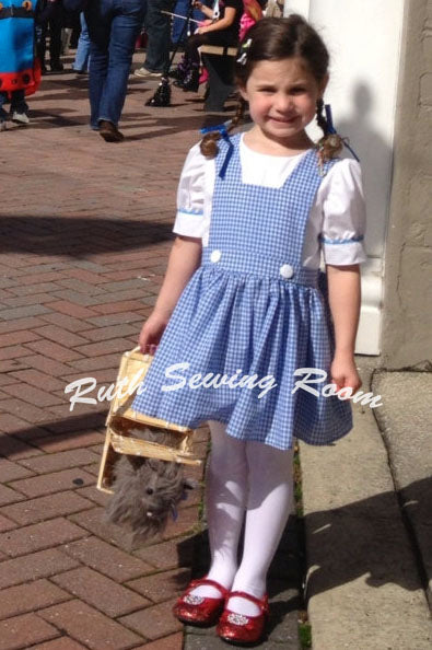 Dorothy Dress, Wizards of OZ Dress, Dorothy Costume, Ruth Sewing Room Dorothy Dress, Wizards of OZ Dress, Dorothy Costume, Ruth Sewing Room
