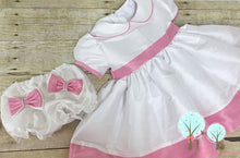 Party Wear, OOC, White With Paris Pink  - Sunday Best