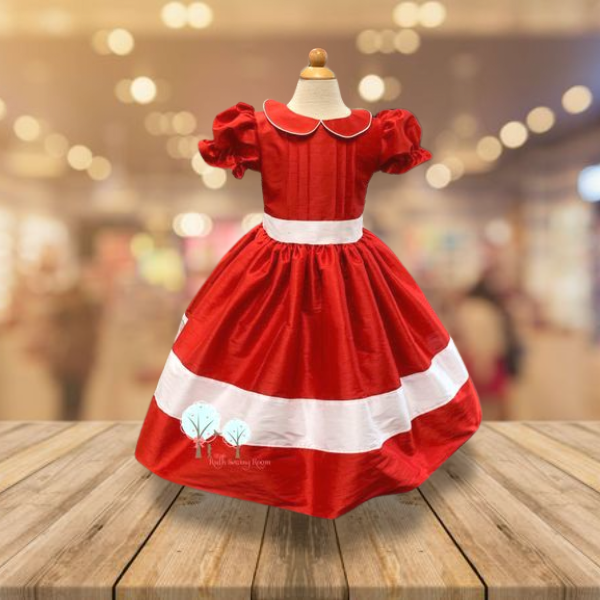 White christmas red clearance dress