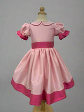 Beauty - Sunday Best - Poly Silk Dupioni Baby Pink - Peter Pan Collar