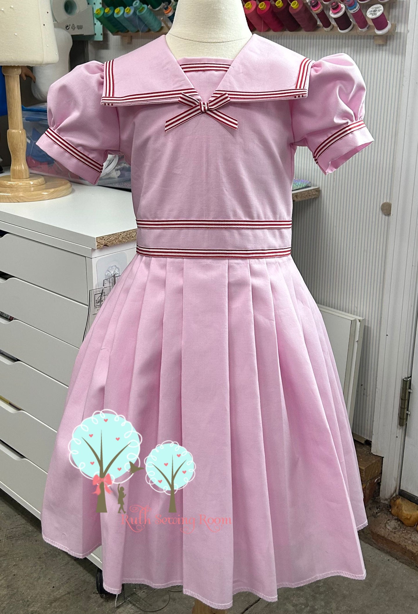 Sailor Dress -- Custom you pick the colors you want - Natural Pageant ~ Cinderella Pageant