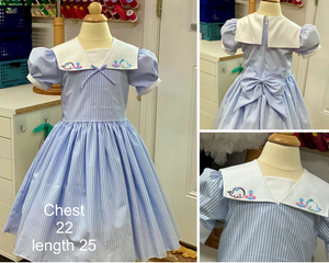 Sailor "embroidery" Casual Wear, personality dress, interview dress  RTS see measurements below