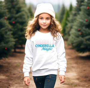 Royal Blue  "Cinderella Magic"   Sweatshirts - Personalized