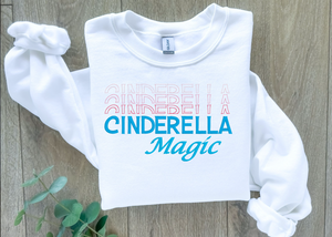 Royal Blue  "Cinderella Magic"   Sweatshirts - Personalized