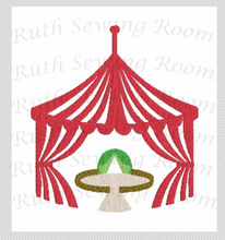 Circus Tent  - Design Instant Download Machine Embroidery - This is NOT a PATCH!