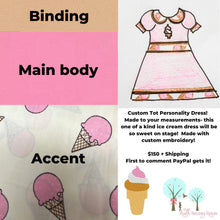 Ice Cream   Custom  Personality Dress,  Interview Dress,  Party Dress,