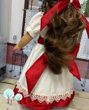 Ballerina Clara Dress,Victorian era - Poly Silk DUPIONI, 18" America Girl Dress OOAK