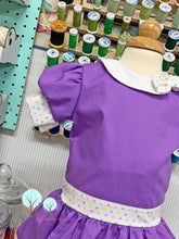 RTS size 18m/24m/2t  OOAK casual wear Tunic Peter Pan and Short Set