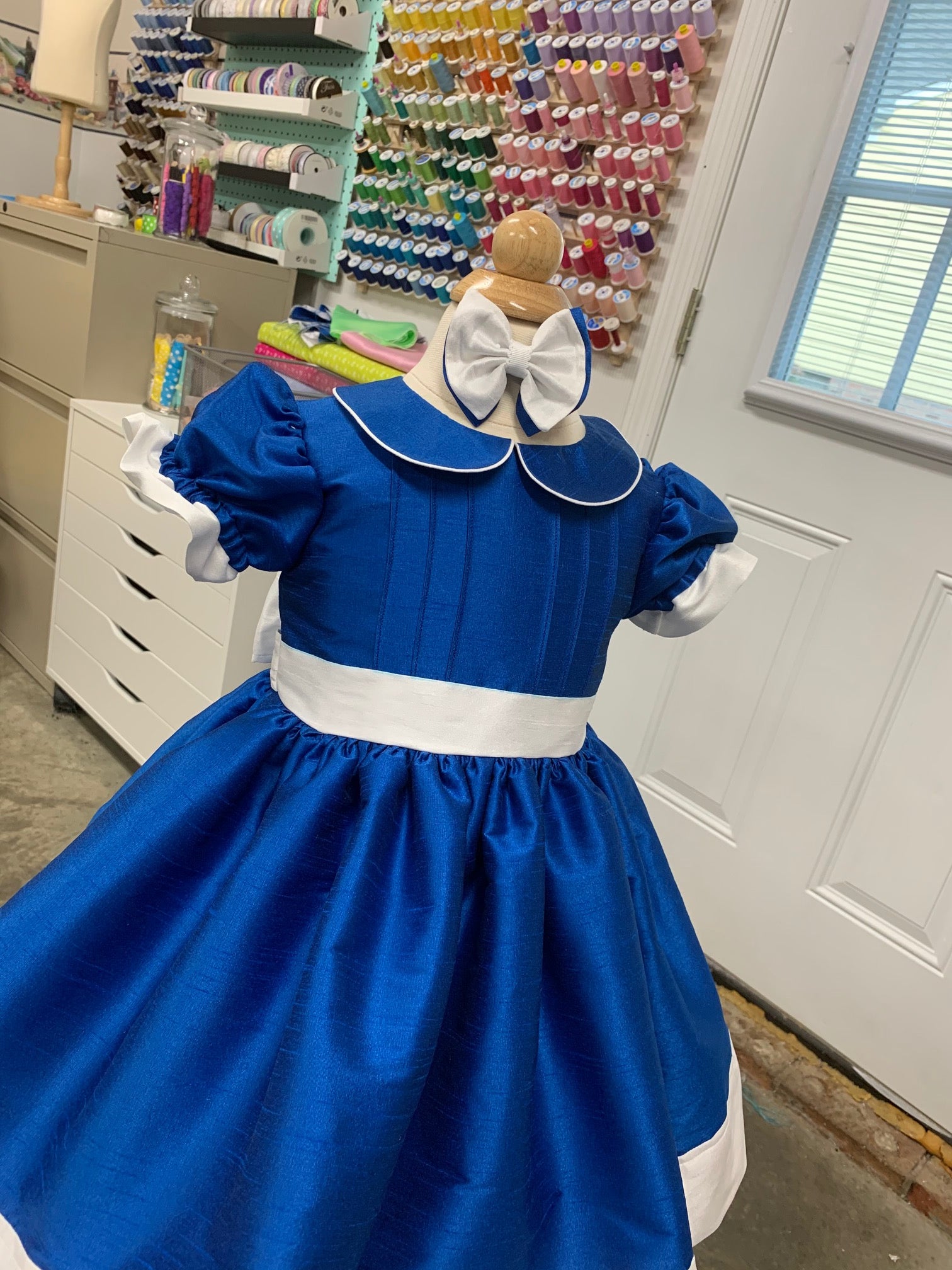 Flower Girl Dress Silk DUPIONI, Christmas Party Dress, Other Colors Av Ruth Sewing Room Flower Girl Dress Silk DUPIONI, Christmas Party Dress, Other Colors Av Ruth Sewing Room