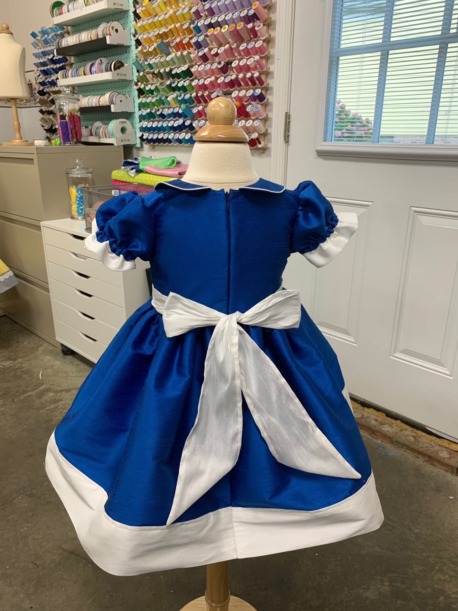 Flower Girl Dress Silk DUPIONI, Christmas Party Dress, Other Colors Available Add Dress Bow / 5 Flower Girl Dress Silk DUPIONI, Christmas Party Dress, Other Colors Available Add Dress Bow / 5