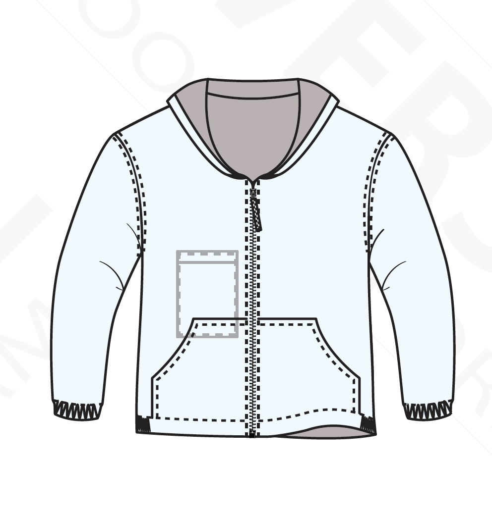 Berean Junior Academy - Ripstop Nylon Jacket with Hood U8825 /U8827