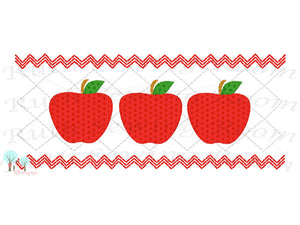 Faux Smocking Stitch  Apple Smocking    Embroidery Design Instant download Machine Embroidery,