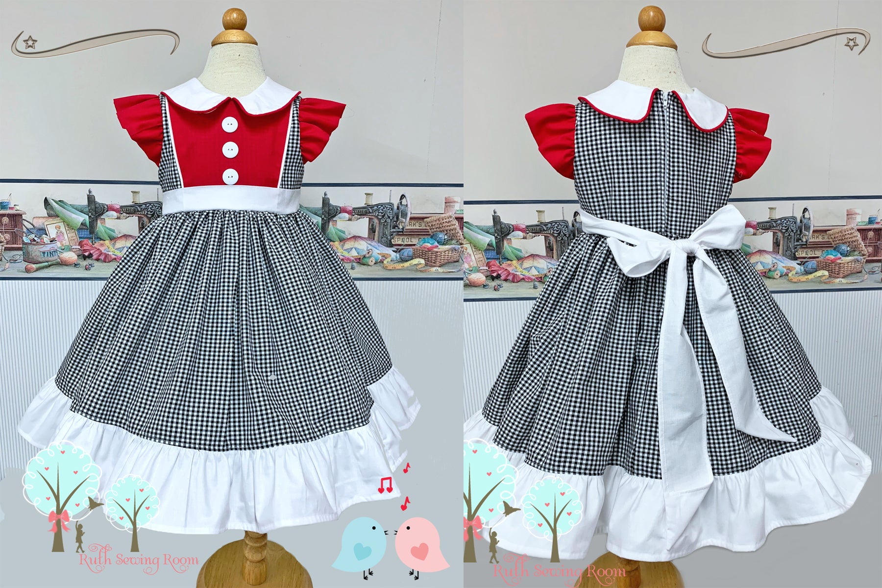 RTS Georgia Ruffle Dress