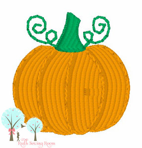Mini 1" Pumpkin Set  - Design Instant Download Machine Embroidery -