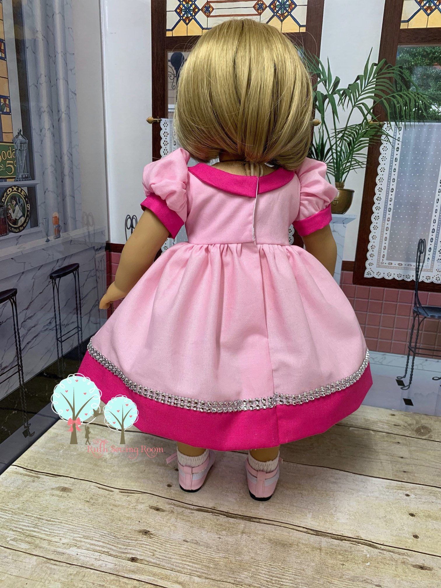 nellie pink dress american girl Pretty in Pink with Rhinestones - Fits American Girl - Journey Girl -Our nellie pink dress american girl Pretty in Pink with Rhinestones - Fits American Girl - Journey Girl -Our