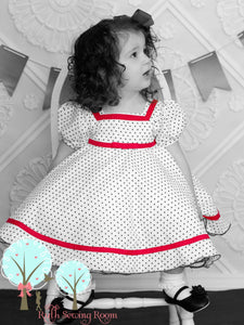 Shirley Temple Inspired Dress,  Make-believe