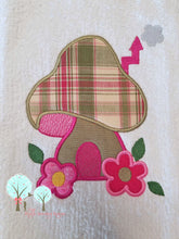 Mushroom Fairy Garden 2  Applique  -   Embroidery Design Instant Download Machine Embroidery
