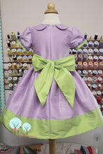 Beauty - Sunday Best -  RTS Lavender and Apple Green Polyester Silk Dupioni