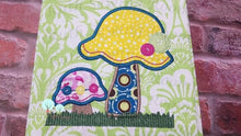 Mushroom Fairy Garden  Applique  -   Embroidery Design Instant Download Machine Embroidery